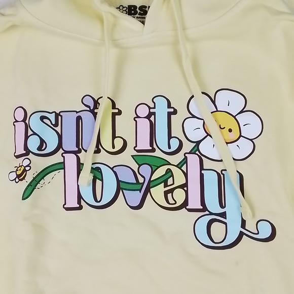 NIP REVOLVE BSR Samii Ryan Isn't it Lovely Hoodie Size Small in Yellow - Picture 8 of 10
